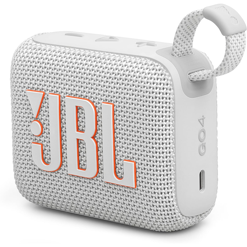 JBL Go4 Ultra-portable waterproof speaker,White